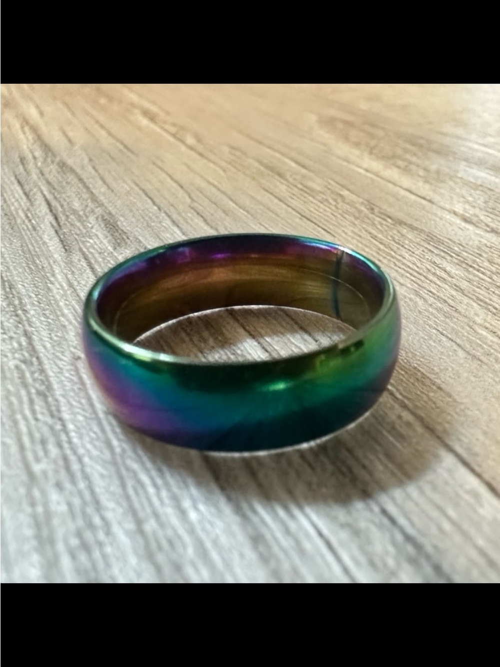 Oil Slick Ring (Size 6)
